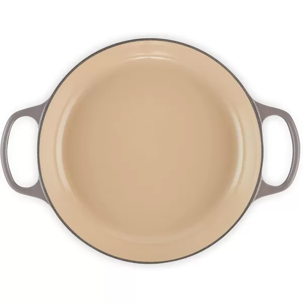imageLe Creuset Enameled Cast Iron Signature Braiser 35 qt MarbleOyster