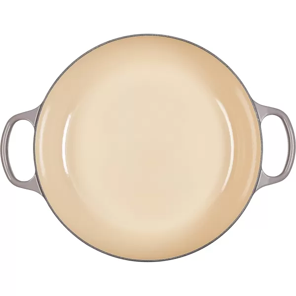 imageLe Creuset Enameled Cast Iron Signature Braiser 35 qt MarbleOyster