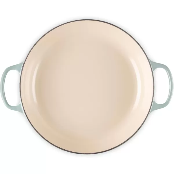 imageLe Creuset Enameled Cast Iron Signature Braiser 35 qt MarbleSea Salt