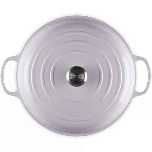 imageLe Creuset Enameled Cast Iron Signature Braiser 35 qt MarbleShallot