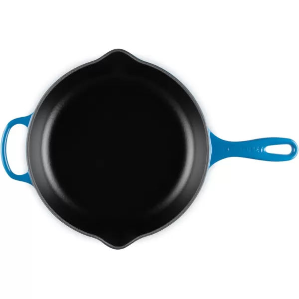 imageLe Creuset Enameled Cast Iron Signature Iron Handle Skillet 1175quot 238 qt CeriseMarseille