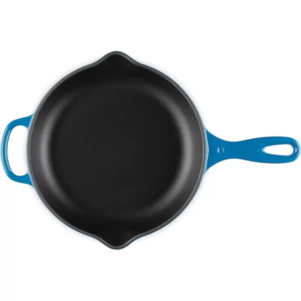 imageLe Creuset Enameled Cast Iron Signature Iron Handle Skillet 1175quot 238 qt CeriseMarseille