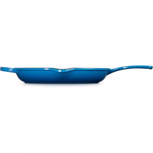 imageLe Creuset Enameled Cast Iron Signature Iron Handle Skillet 1175quot 238 qt CeriseMarseille