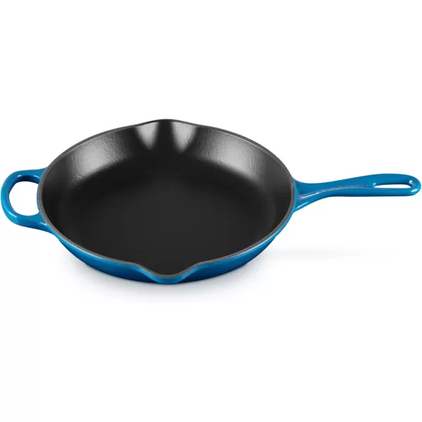 imageLe Creuset Enameled Cast Iron Signature Iron Handle Skillet 1175quot 238 qt CeriseMarseille