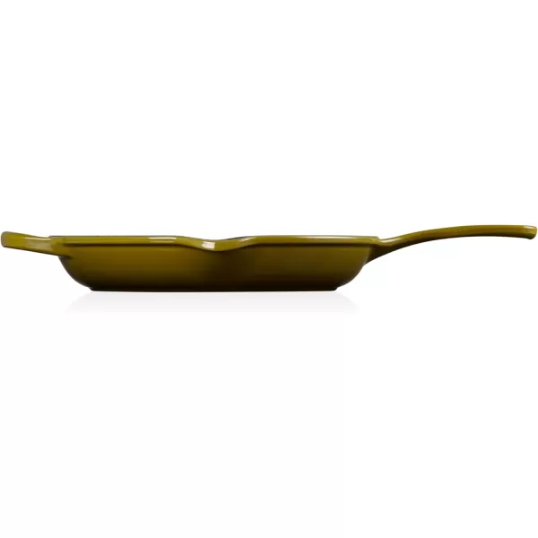 imageLe Creuset Enameled Cast Iron Signature Iron Handle Skillet 1175quot 238 qt CeriseOlive