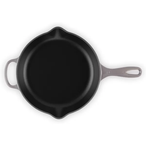 imageLe Creuset Enameled Cast Iron Signature Iron Handle Skillet 1175quot 238 qt CeriseOyster