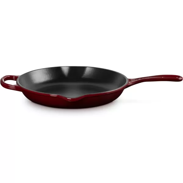 imageLe Creuset Enameled Cast Iron Signature Iron Handle Skillet 1175quot 238 qt CeriseRhone