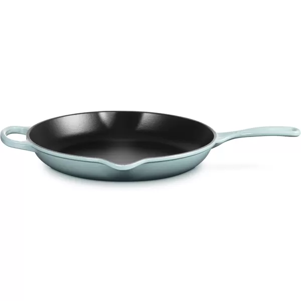 imageLe Creuset Enameled Cast Iron Signature Iron Handle Skillet 1175quot 238 qt CeriseSea Salt