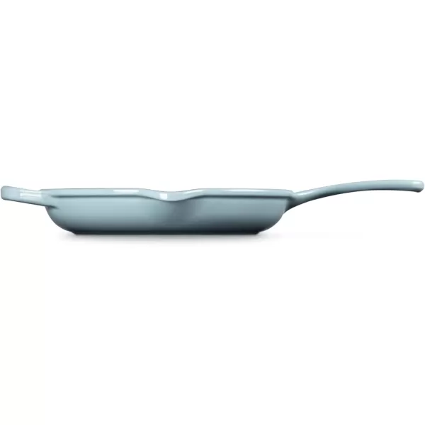 imageLe Creuset Enameled Cast Iron Signature Iron Handle Skillet 1175quot 238 qt CeriseSea Salt