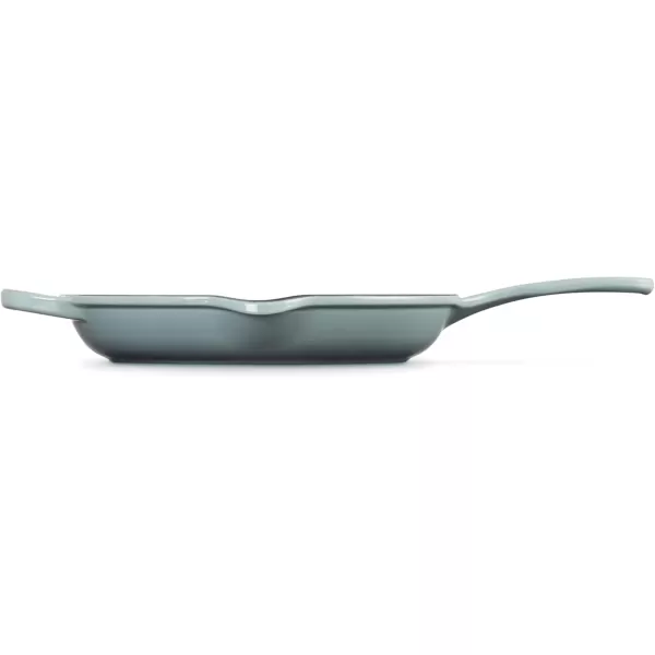 imageLe Creuset Enameled Cast Iron Signature Iron Handle Skillet 1175quot 238 qt CeriseSea Salt