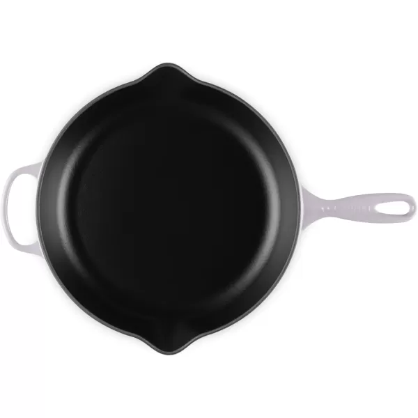 imageLe Creuset Enameled Cast Iron Signature Iron Handle Skillet 1175quot 238 qt CeriseShallot