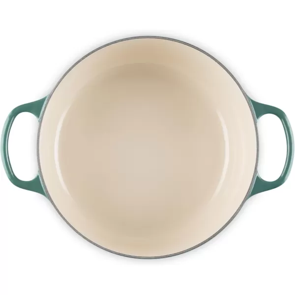 imageLe Creuset Enameled Cast Iron Signature Round Dutch Oven 55 qt OliveArtichaut