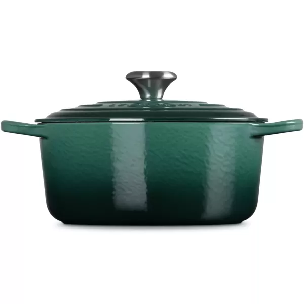 imageLe Creuset Enameled Cast Iron Signature Round Dutch Oven 55 qt OliveArtichaut