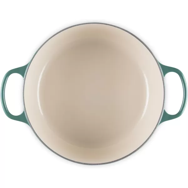 imageLe Creuset Enameled Cast Iron Signature Round Dutch Oven 55 qt OliveArtichaut