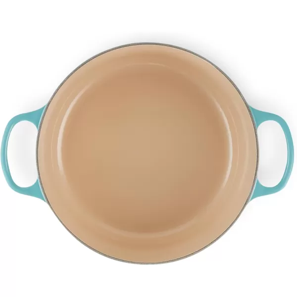 imageLe Creuset Enameled Cast Iron Signature Round Dutch Oven 55 qt OliveCaribbean