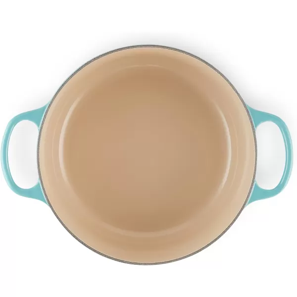 imageLe Creuset Enameled Cast Iron Signature Round Dutch Oven 55 qt OliveCaribbean
