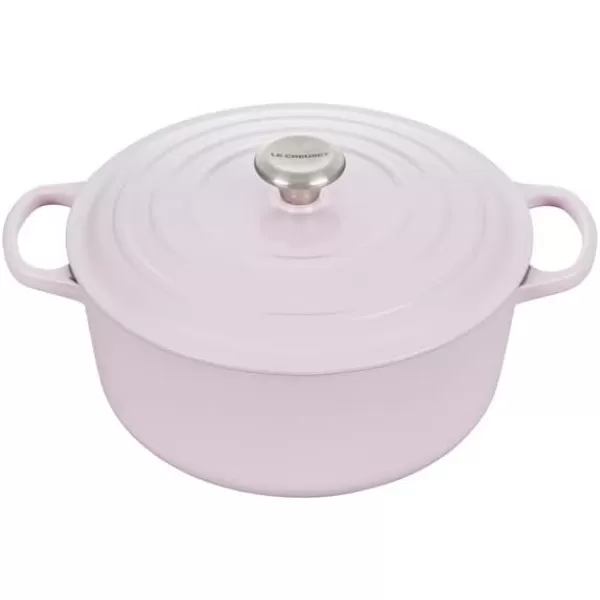 imageLe Creuset Enameled Cast Iron Signature Round Dutch Oven 55 qt OliveIndigo