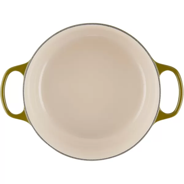 imageLe Creuset Enameled Cast Iron Signature Round Dutch Oven 55 qt OliveOlive