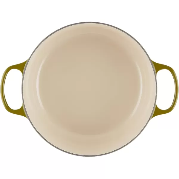 imageLe Creuset Enameled Cast Iron Signature Round Dutch Oven 55 qt OliveOlive