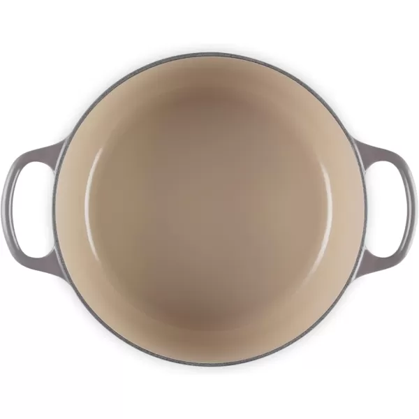 imageLe Creuset Enameled Cast Iron Signature Round Dutch Oven 55 qt OliveOyster