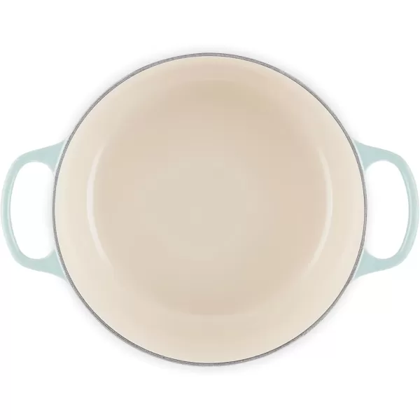 imageLe Creuset Enameled Cast Iron Signature Round Dutch Oven 55 qt OliveSea Salt
