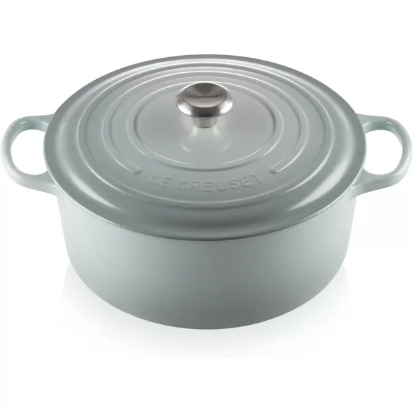 imageLe Creuset Enameled Cast Iron Signature Round Dutch Oven 55 qt OliveSea Salt