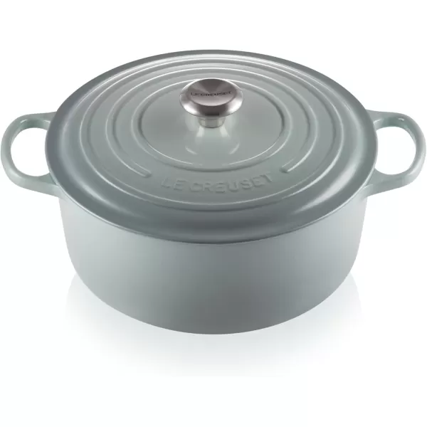 imageLe Creuset Enameled Cast Iron Signature Round Dutch Oven 55 qt OliveSea Salt