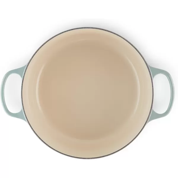imageLe Creuset Enameled Cast Iron Signature Round Dutch Oven 55 qt OliveSea Salt