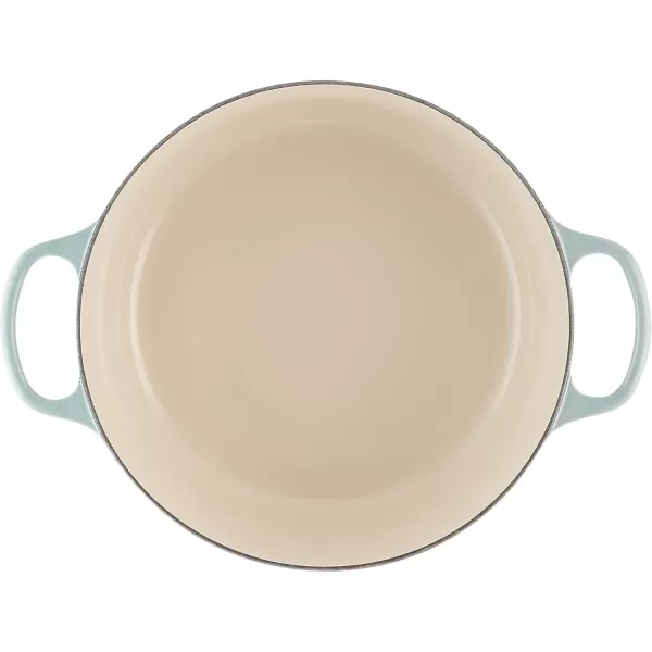 imageLe Creuset Enameled Cast Iron Signature Round Dutch Oven 55 qt OliveSea Salt