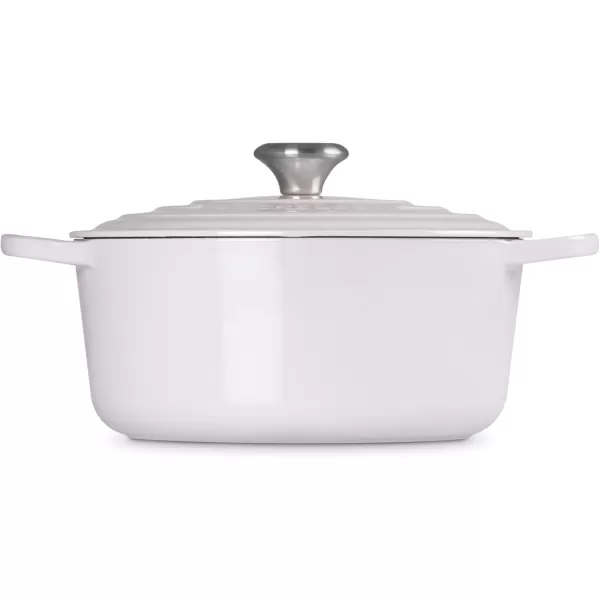 imageLe Creuset Enameled Cast Iron Signature Round Dutch Oven 55 qt OliveShallot