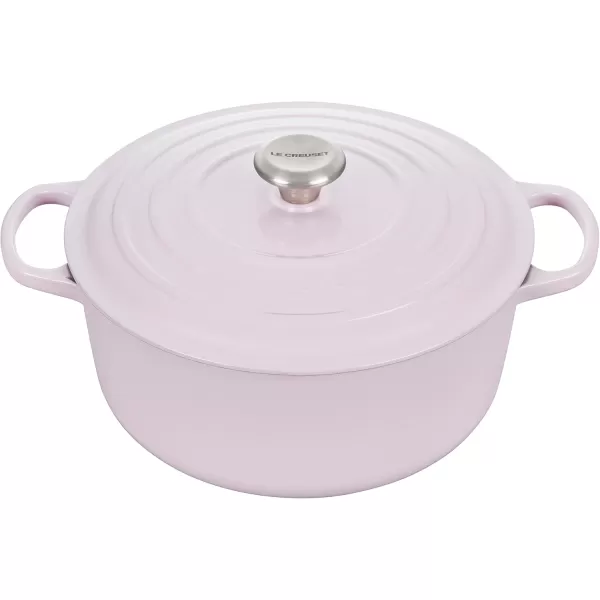 imageLe Creuset Enameled Cast Iron Signature Round Dutch Oven 55 qt OliveShallot