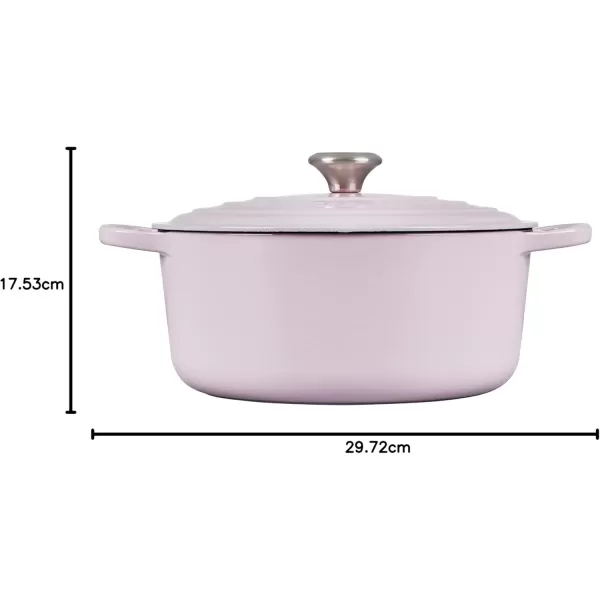 imageLe Creuset Enameled Cast Iron Signature Round Dutch Oven 55 qt OliveShallot