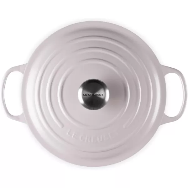 imageLe Creuset Enameled Cast Iron Signature Round Dutch Oven 55 qt OliveShallot