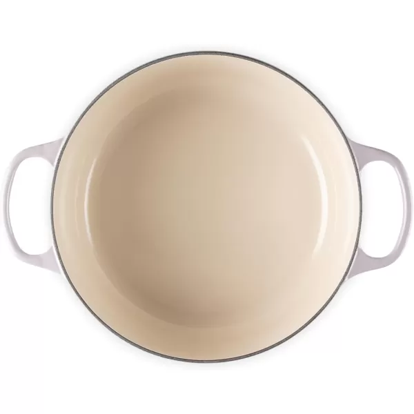 imageLe Creuset Enameled Cast Iron Signature Round Dutch Oven 55 qt OliveShallot