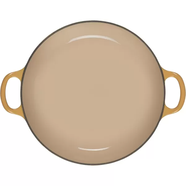 imageLe Creuset Signature Enameled Cast Iron Petal Braiser 225qt Shell PinkHoney