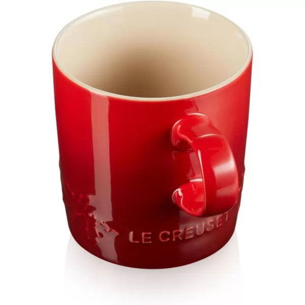imageLe Creuset Stoneware Holly Collection London Mug 12oz CeriseCerise