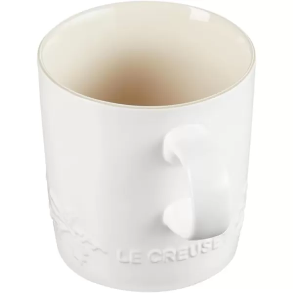 imageLe Creuset Stoneware Holly Collection London Mug 12oz CeriseWhite