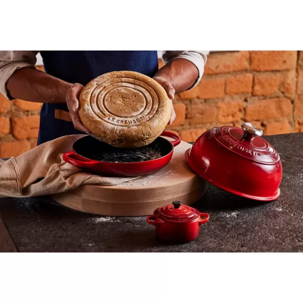 imageLe Creuset Enameled Cast Iron Bread Oven Sea SaltArtichaut