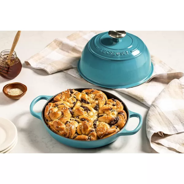 imageLe Creuset Enameled Cast Iron Bread Oven Sea SaltCaribbean