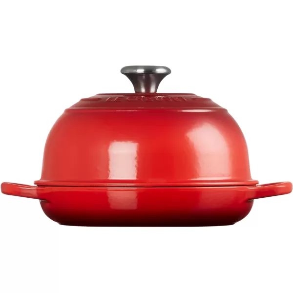 imageLe Creuset Enameled Cast Iron Bread Oven Sea SaltCerise