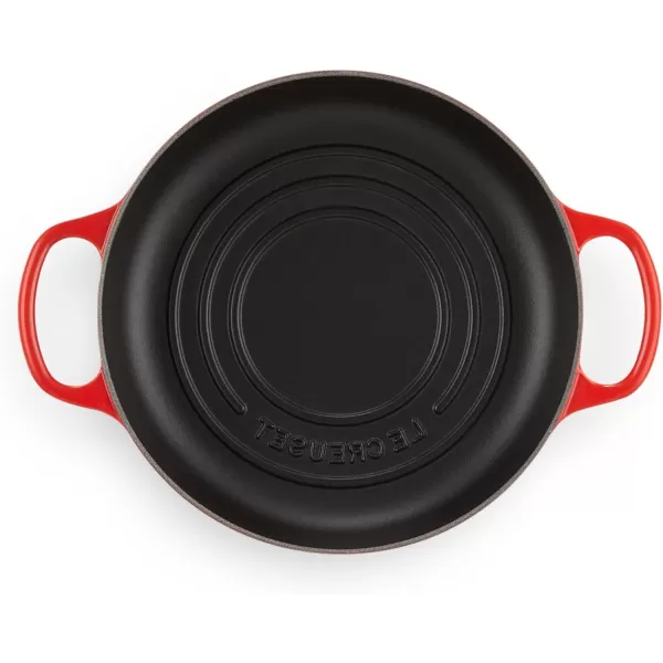 imageLe Creuset Enameled Cast Iron Bread Oven Sea SaltCerise
