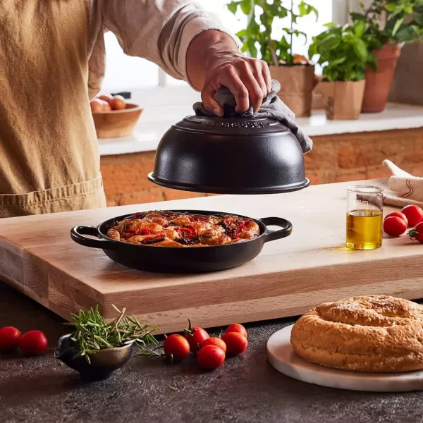imageLe Creuset Enameled Cast Iron Bread Oven Sea SaltLicorice
