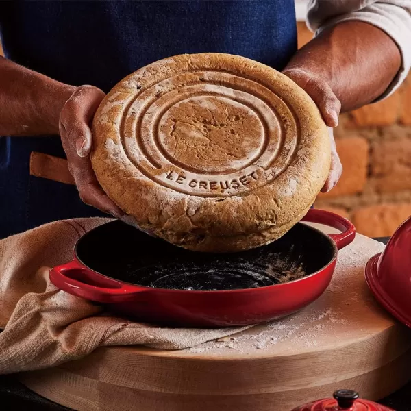 imageLe Creuset Enameled Cast Iron Bread Oven Sea SaltMeringue