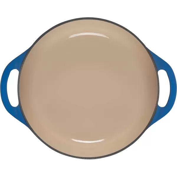 imageLe Creuset Enameled Cast Iron Shallow Round Oven 275 Qt FlameMarseille