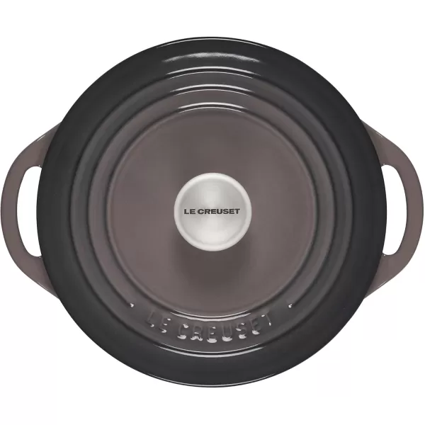 imageLe Creuset Enameled Cast Iron Shallow Round Oven 275 Qt FlameOyster