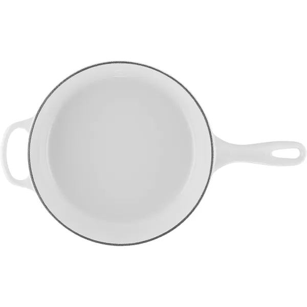 imageLe Creuset Enameled Cast Iron Signature Cassadou 375 qt WhiteWhite