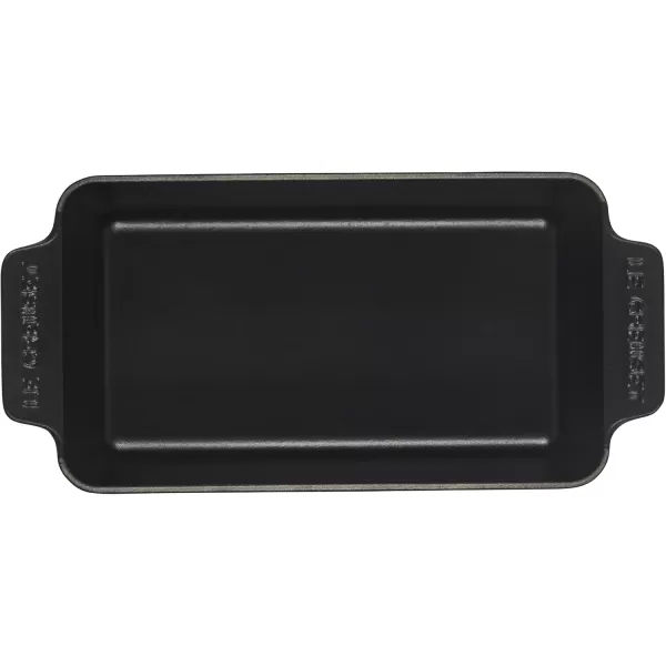 imageLe Creuset Enameled Cast Iron Signature Loaf Pan 2qt MeringueLicorice