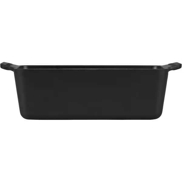 imageLe Creuset Enameled Cast Iron Signature Loaf Pan 2qt MeringueLicorice
