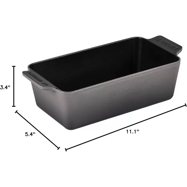 imageLe Creuset Enameled Cast Iron Signature Loaf Pan 2qt MeringueOyster