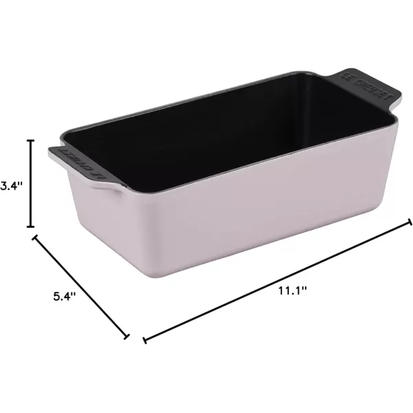 imageLe Creuset Enameled Cast Iron Signature Loaf Pan 2qt MeringueShallot